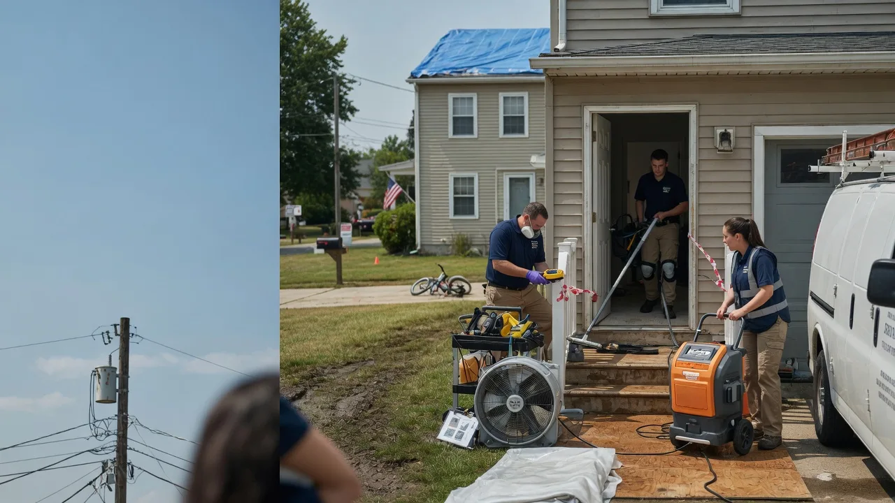 Water Damage Repair in Glouster, OH near me